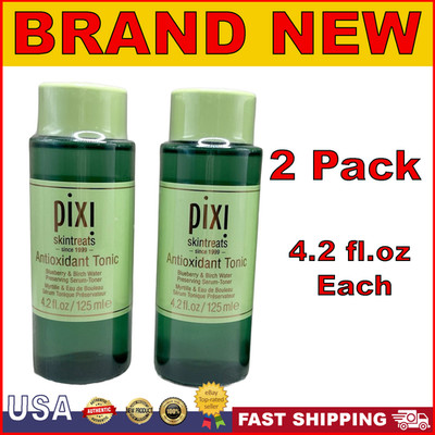 Pixi Skintreats Antioxidant Tonic Protective & Revitalizing Toner, 4.2 oz | 2PK