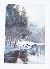 Winter Light Print By Tom Lynch Signed & Numbered 17" x 24"