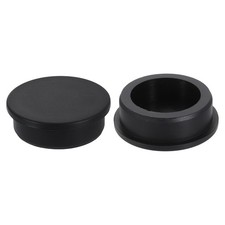 2 Pcs Black Silicone Hole Plug Waterproof Round Rubber Stopper Bottle Seal Plug