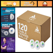 Premium 3 Star Table Tennis Balls - 40mm Regulation Ping Pong Balls for Competit