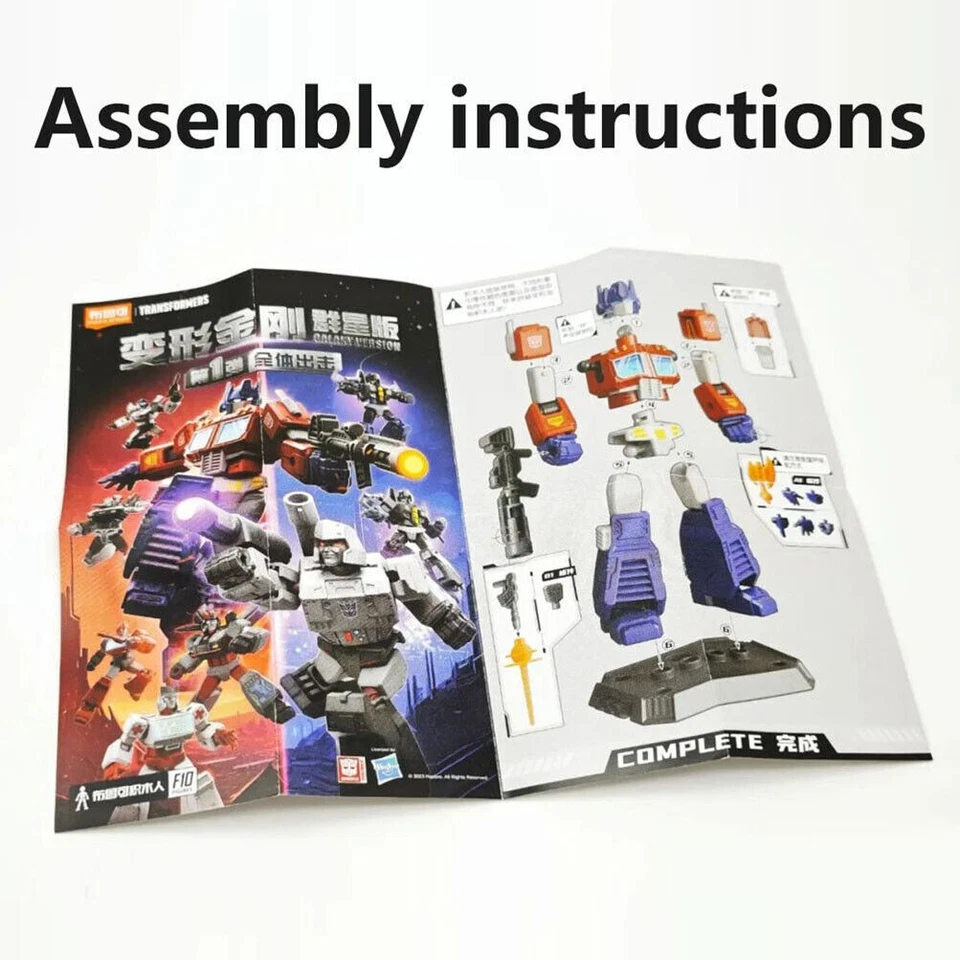 Blokees Transformers Optimus Prime G1 IDW Action Figure Model Kit Lot Orion Pax - Image 3 of 4
