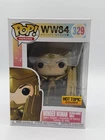 Funko Pop! Ww84 Wonder Woman Golden Armor Shield #329 Hot Topic Exclusive