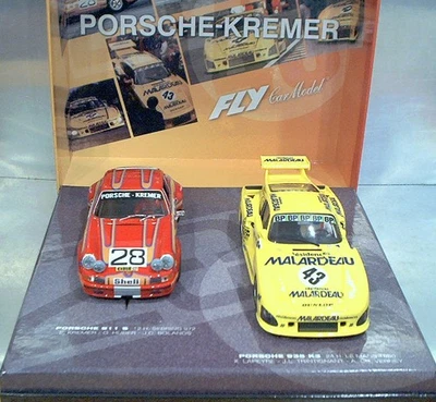 FLY PORSCHE KREMER 911 & 935 LE MANS + SEBRING DOUBLE BOX 99065 SLOTCAR 1:32 NIB - Bild 1 von 4