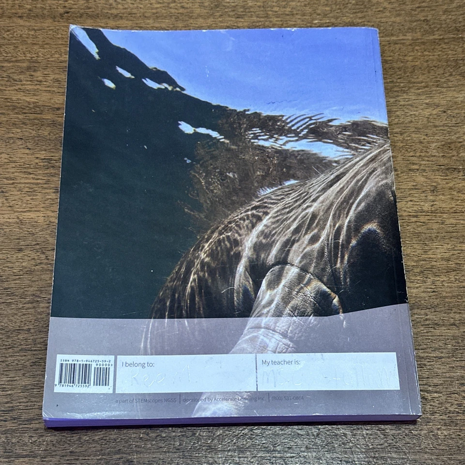 STEMscopes Florida Student Notebook, 3rd Grade Workbook Paperback PRE OWNED - Image 2 of 4