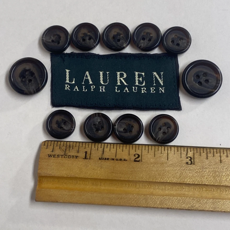 LAUREN Ralph Lauren Buttons Spare Replacement Suit Jacket Blazer Sport Coat. A38 - Image 2 of 3