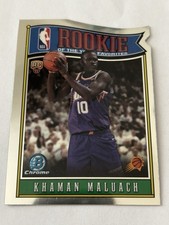 2025 Topps Bowman Chrome Die-Cut Rookie Favorite #RY-10 Khaman Maluach RC Suns