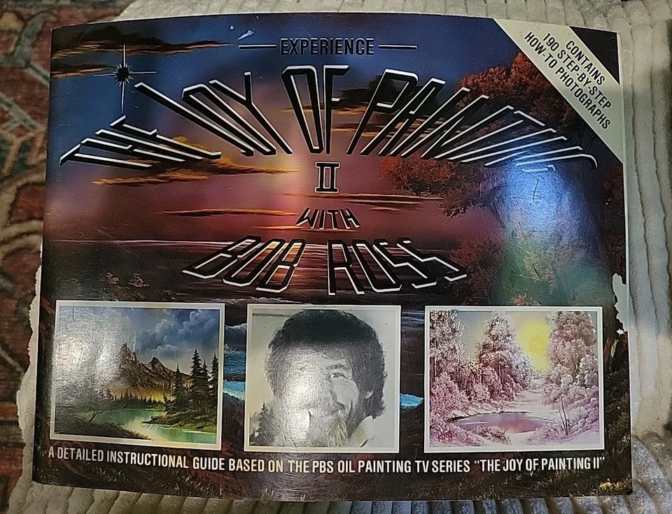 The Joy of Painting" series by Bob Ross Volumes 2 Thru 5  1984-1987 Vintage - Image 2 of 4