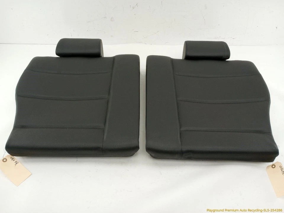 BMW 318ti E36 HATCHBACK Pair Of Rear Leather Seat Cushion Black Fits 1992-1999 Foto 2 de 4