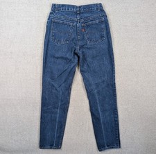 Vintage 80s Levi's Orange Tab 214 Jeans Womens 25x30 Size 11 Made in USA Juniors