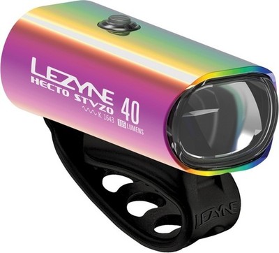 Lezyne Hecto Drive STVZO 40 Fahrrad-Frontlicht neo metallic