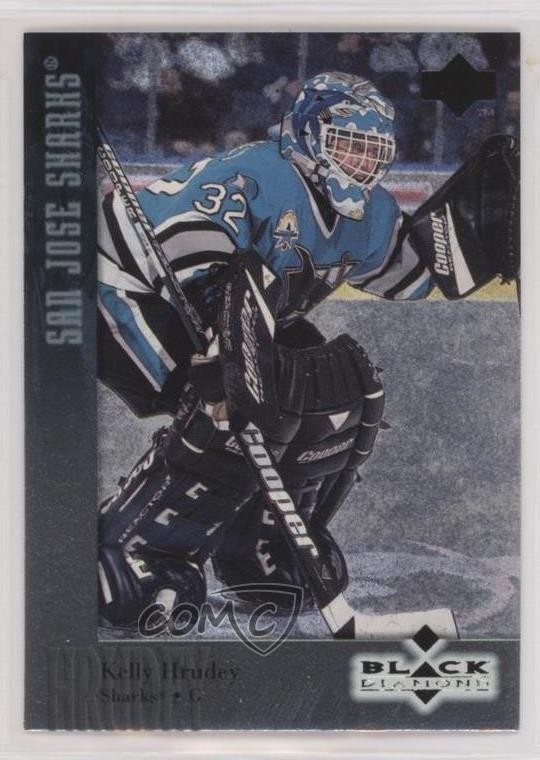 1996-97 Upper Deck Black Diamond Kelly Hrudey #62 Hockey Card Single