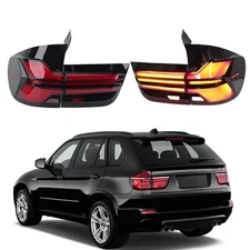 1 Set LED Tail Lights Brake Rear Lamps For BMW X5 E70 2007-2010 2011 2012 2013