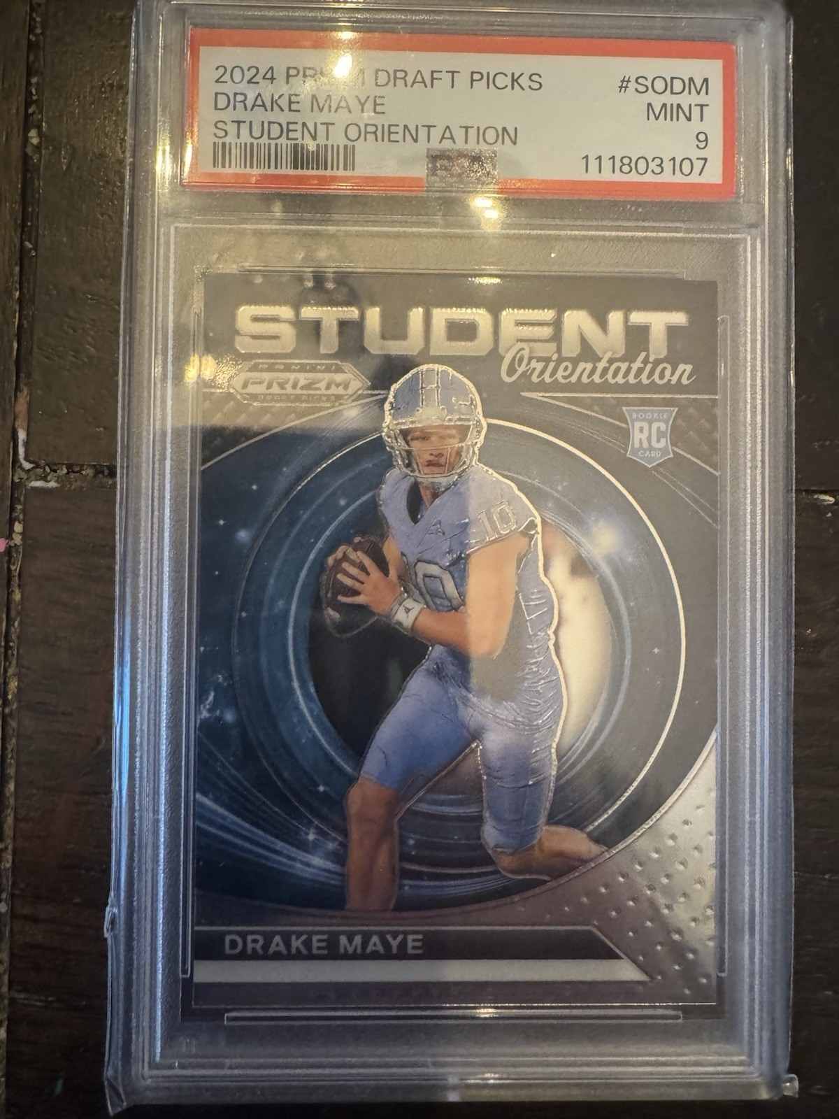 2024 Panini Prizm Draft Picks - Student Orientation Drake Maye #SO-DM (RC)