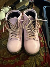 Dr Marten Zavala T Pale Pink Toddler Girls Size 7