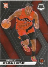 2024-25 Panini Mosaic Jonathan Mogbo #235 RC Toronto Raptors (1) 