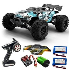 1:16 Scale Brushless RC Car - 50 MPH High Speed All Terrain Off-Road Monster