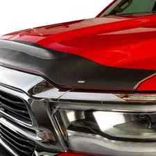 For Ram 1500 2019-2024 Husky 2830163 Aeroskin II Matte Black Hood Shield