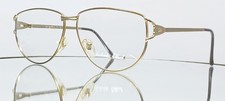 Vintage ROBERTO ELLIOT SHARON Eyeglasses MATTE GOLD New Metal 55-14-135