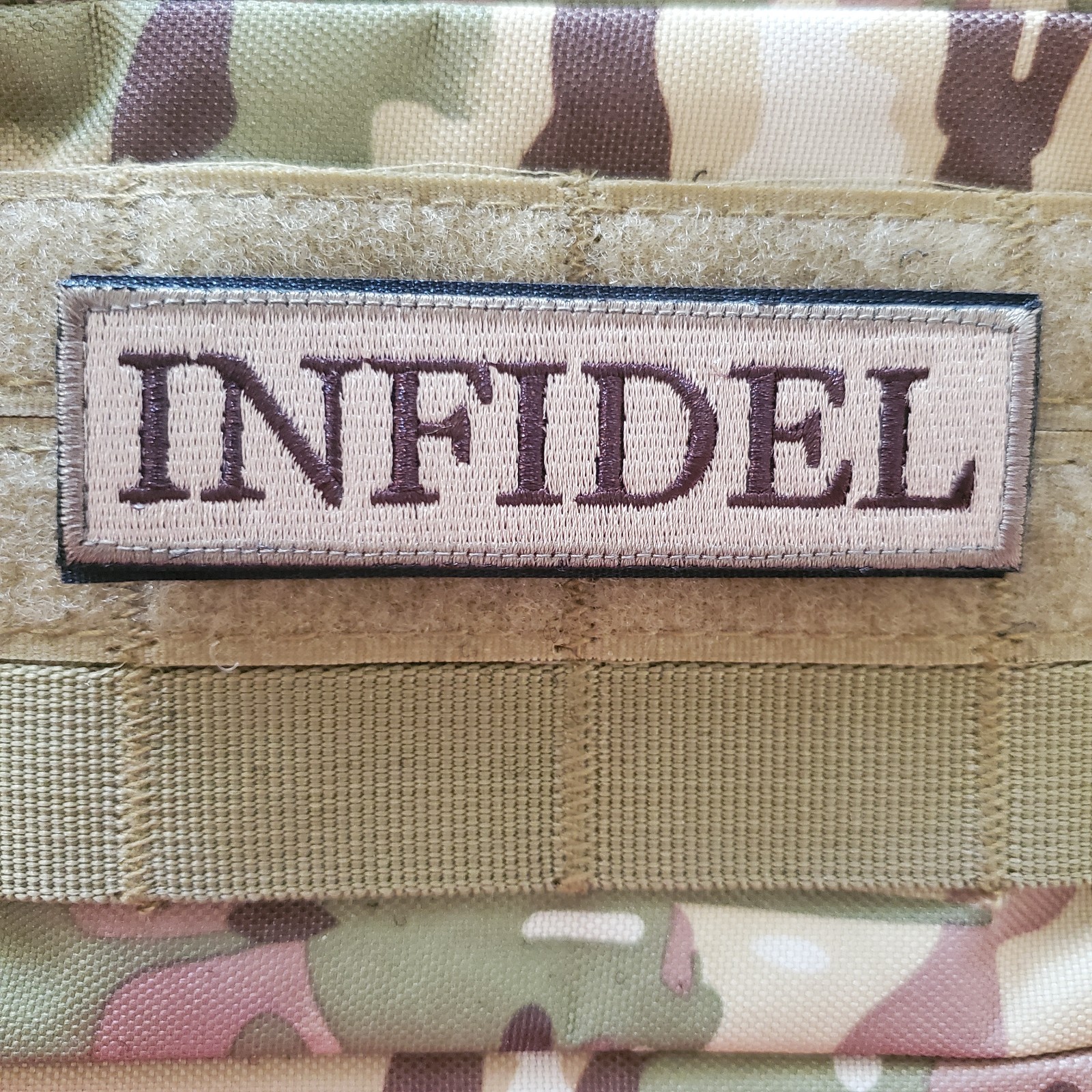 EMBROIDERED Tactical Morale Patch Hook and Loop | eBay