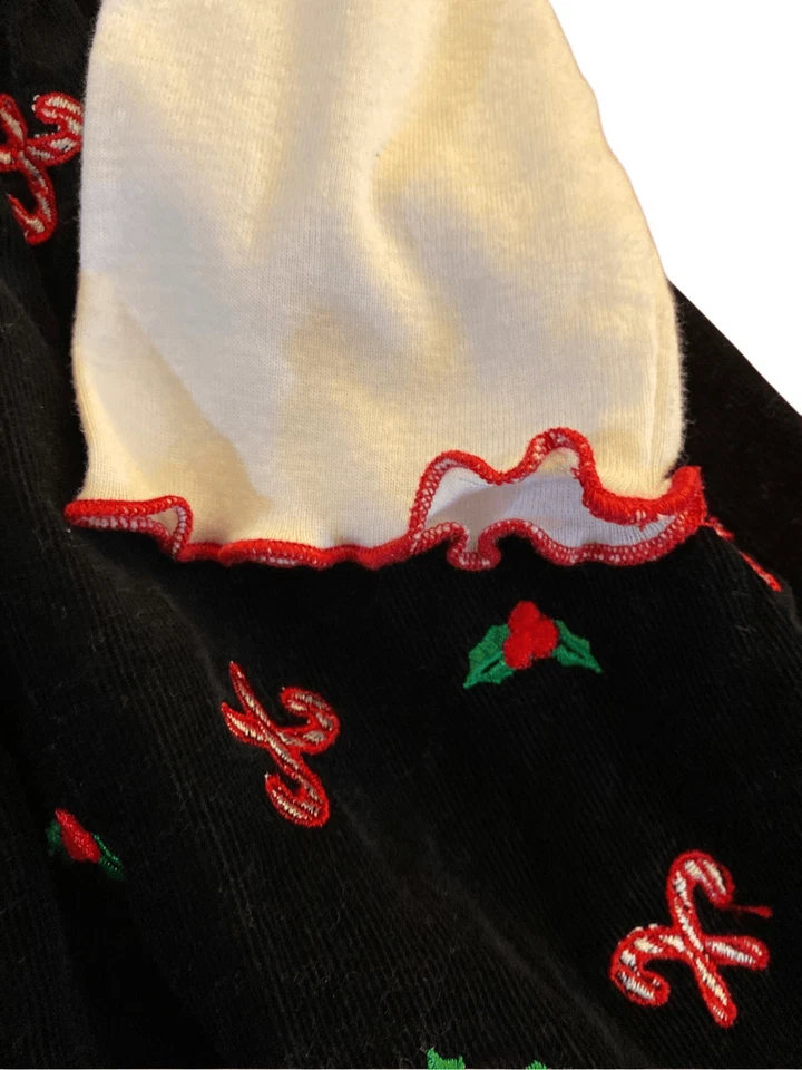 NWOT blueberi boulevard two-piece Christmas holiday dress set size 6 - Image 4 of 4