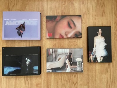 Blackpink JISOO 2 Amortage, 2 Me, 1 Special Edition Photobook Albums RARE SET