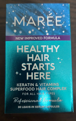MAREE - Healthy Hair Starts Here - Superfood Hair Complex - NIB - EXP: 05/27