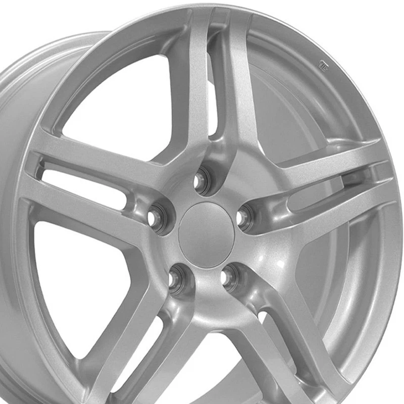 Silver Wheel 17x8 for 2011-2016 Honda CR-Z - RVO0383 - Image 2 of 3