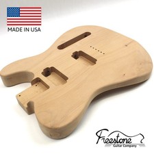 Cuerpo de guitarra - Estilo T Humbucker - Aliso 2 piezas - Sin terminar - Se adapta a Fender Telecaster