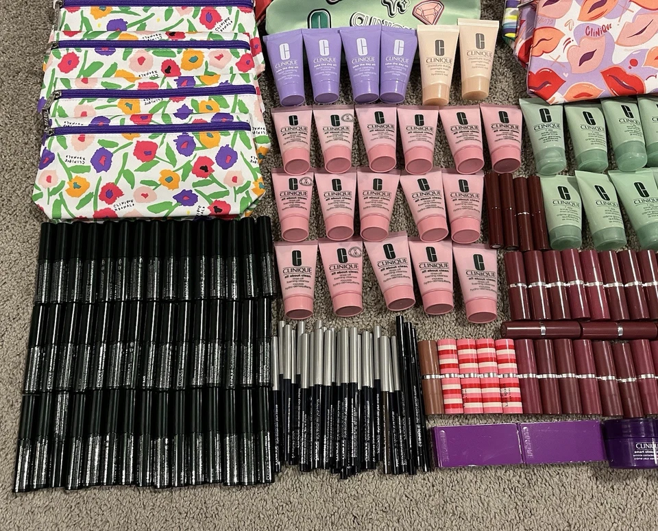 Mini paquete de viaje Clinique maquillaje cuidado de la piel muestras de lujo regalos: 202 piezas NUEVO Foto 4 de 4