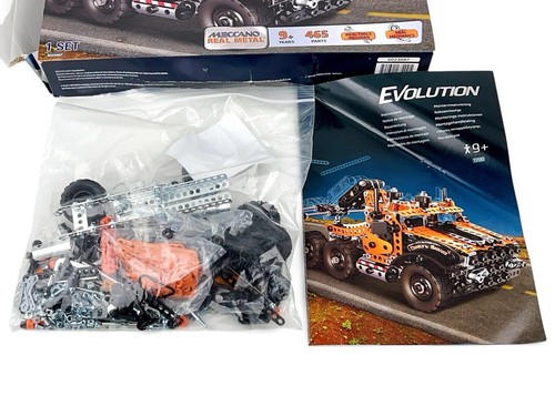 Erector Evolution Rimorchio Dumper 2 in 1 Set 6023687 Meccano Vero Metallo Giocattoli R Us - Foto 8 di 9