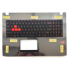 Palmrest Upper Case With Keyboard No-Speakers For ASUS ROG GL502 GL502VS