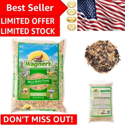 6-Pound Classic Wild Bird Food - All-Natural Grain Blend for All Seasons