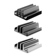 Adjustable AntiSlip Aluminum Stand for Stable Laptop Tablet Support Cooling