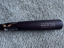 Autographed Victus Eric Sim King of JuCo Pro Reserve Wood Bat