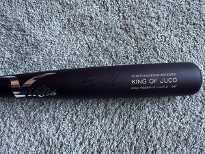 Autographed Victus Eric Sim King of JuCo Pro Reserve Wood Bat