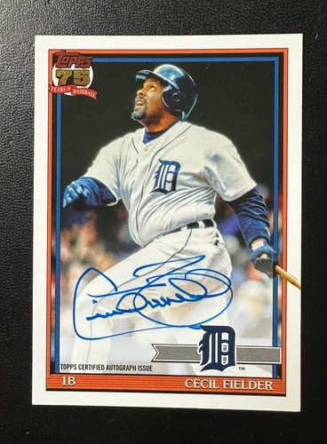 2026 Topps Series 1 Cecil Fielder Red Foil (RAW)