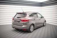 Maxton Design Heckspoiler Lippe Passend FüR Ford C-Max Mk2 Schwarz Hochglanz