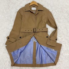 nanamica GORE-TEX Trench Coat Beige S Made in Japan Waterproof