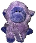 Prima Creations Inc SHEEP Lamb Soft Fuzzy Purple Sitting Plush Sheer Bows — photo 2