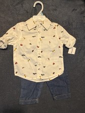 NWT Carters boys 2 pc short set 6months