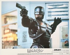 RoboCop 1987 Large Original Vintage Cinema Lobby Card