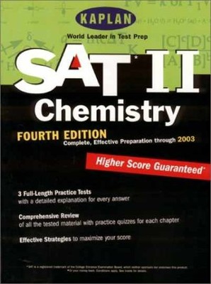 Kaplan SAT II: Chemistry, Fourth Edition: - Paperback, by Kaplan - Acceptable n