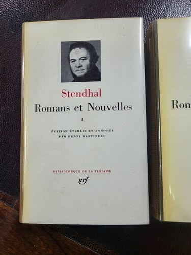 2 POUNDS Pleaide Stendhal Novels And Short Stories Volume 1 And 2 From 1952 - Picture 2 of 14