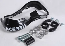 Acerbis Rally Pro Black Handguards Handlebar Guards Motorcycle 1 1/8" or 7/8"