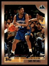 1998-99 Topps Sam Mitchell Minnesota Timberwolves #184