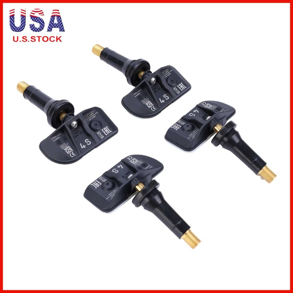 New 4 Tire Pressure Monitoring Sensor For Cadillac Escalade ESv 2021 2022 2023 - Image 2 of 4