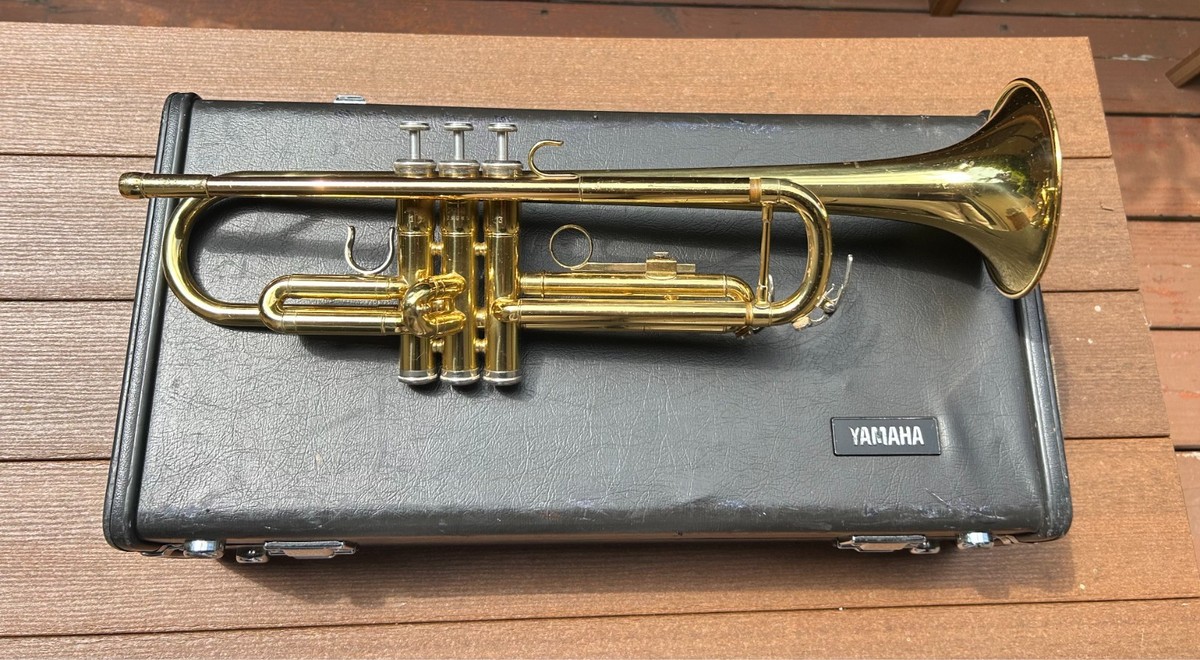 YAMAHA トランペット　YTR200AD 管楽器　マウスピース　ハードケース YAMAHA YTR-200AD Trumpet Used With Hard Case Mouthpiece | eBay