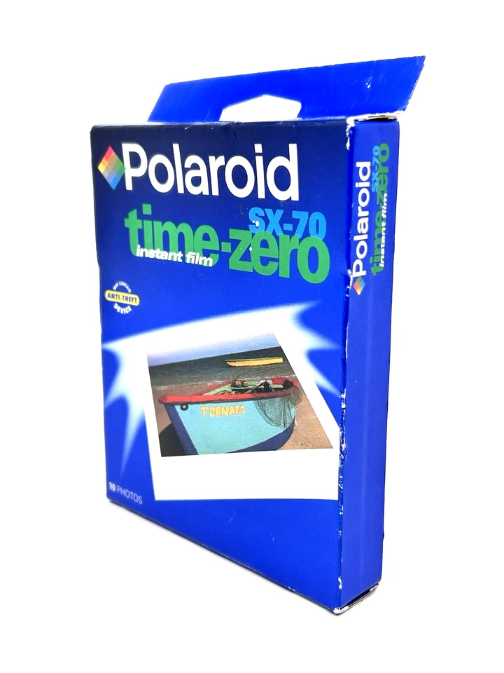 Polaroid Time Zero SX-70 Land Instant Film 10 Pack EXPIRED 08/99 NEW SEALED - Image 2 of 4