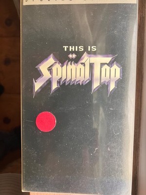 this is spinal tap VHS 1984 FREE SHIPPING
