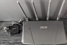 ASUS AC2400 Dual-Band Router 2400Mbps Gigabit 4 LAN Ports Black